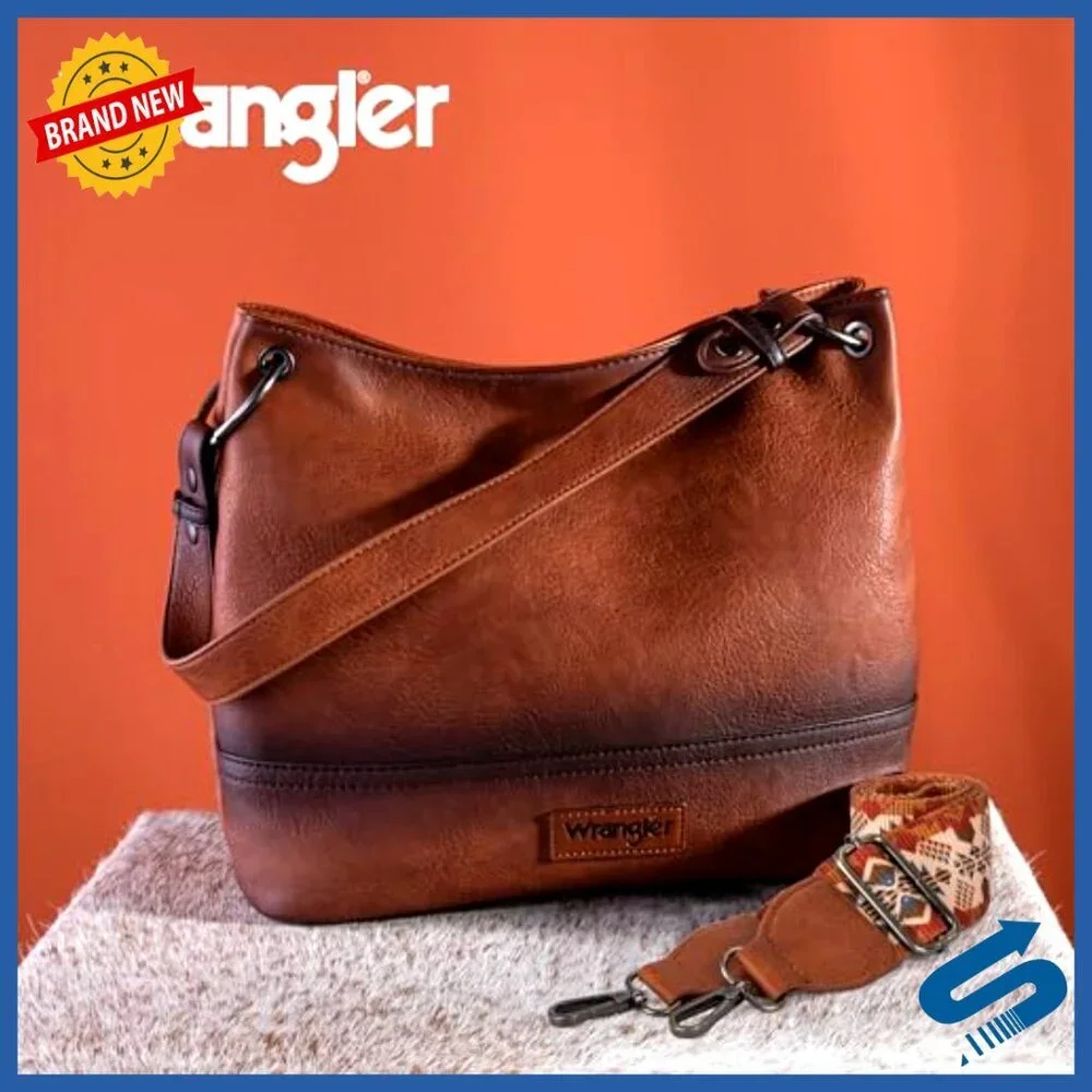 Vegan Leather Hobo Bag with Removable Straps, Two Inner Pockets